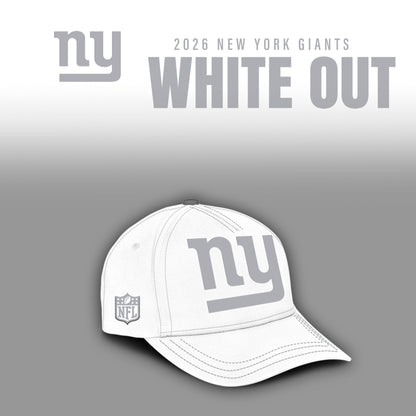 New York Giants 2026 White Out Limited Edition Shirt