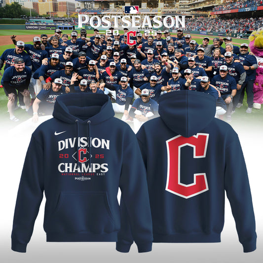 Cleveland Guardians 2025 AL Central Champions Special Editions Hoodie
