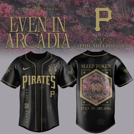 Pittsburgh Pirates x Sleep Token: Even in Arcadia Tour Jersey Baseball