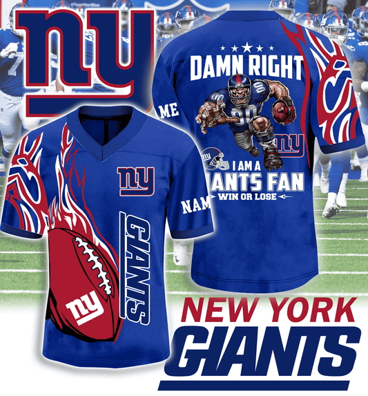 New York Giants Fan Jersey