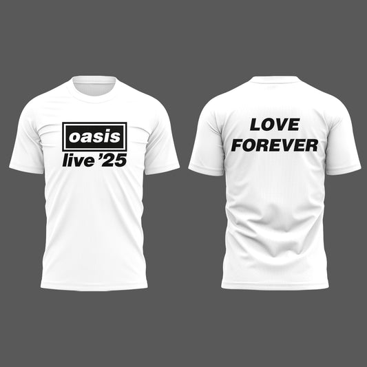 Limited Edition Oasis live 25 T-Shirt