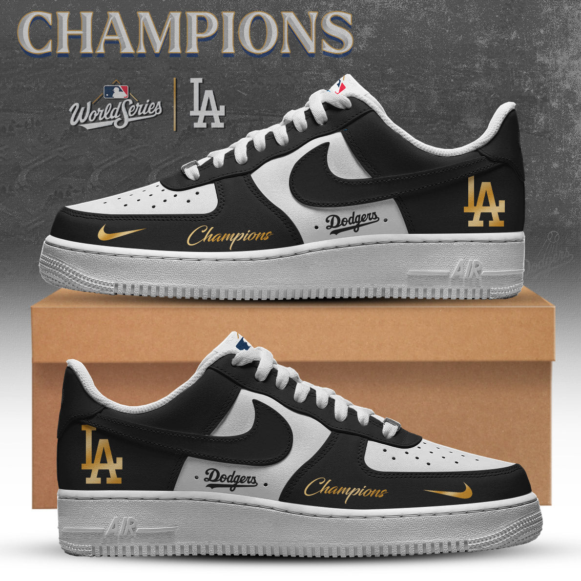 _LAD x WORLD SERIES CHAMPIONS AF1 Limited Edition