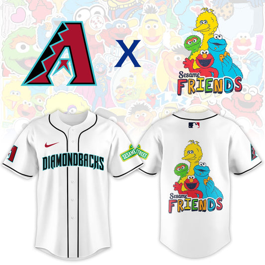 .Arizona Diamondbacks 2025 Sesame Street Night Limited Jersey
