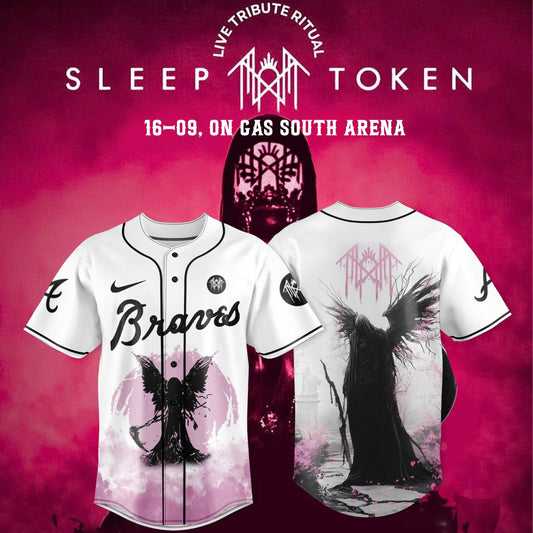 Atlanta Braves x Sleep Token: Even in Arcadia Tour Merch