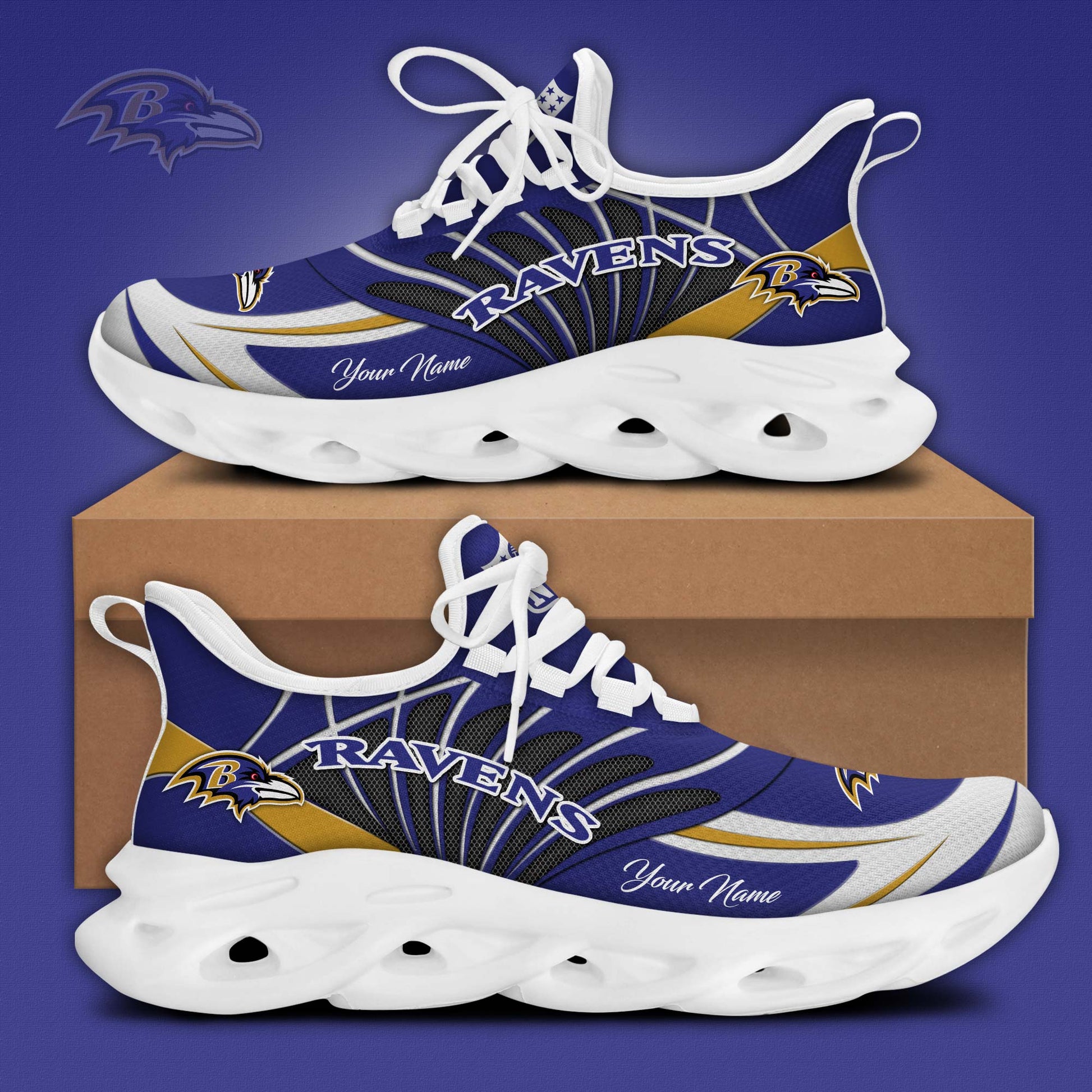 Ravens Custom Sneakers 2026
