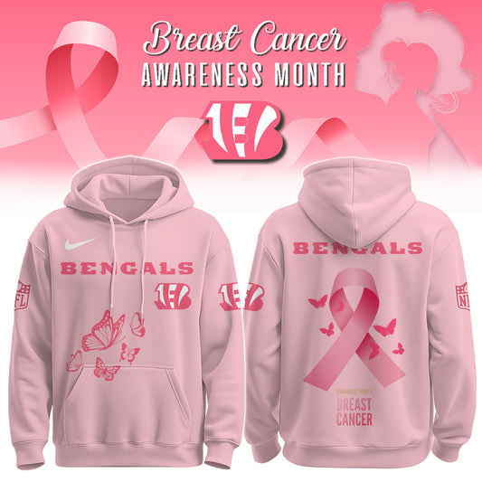 Bengals Breast Cancer Awareness Edition Hoodie