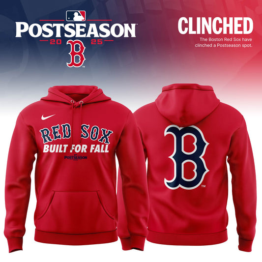 Special October Baseball Post Season 2025 Red Sox Hoodie