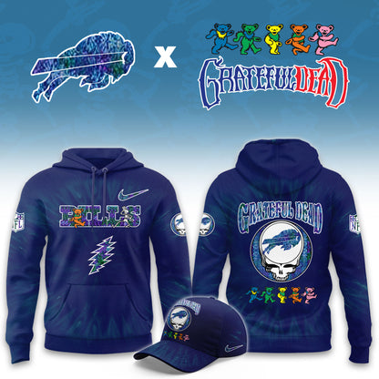 __Buffalo Bills Grateful Dead Limited Hoodie