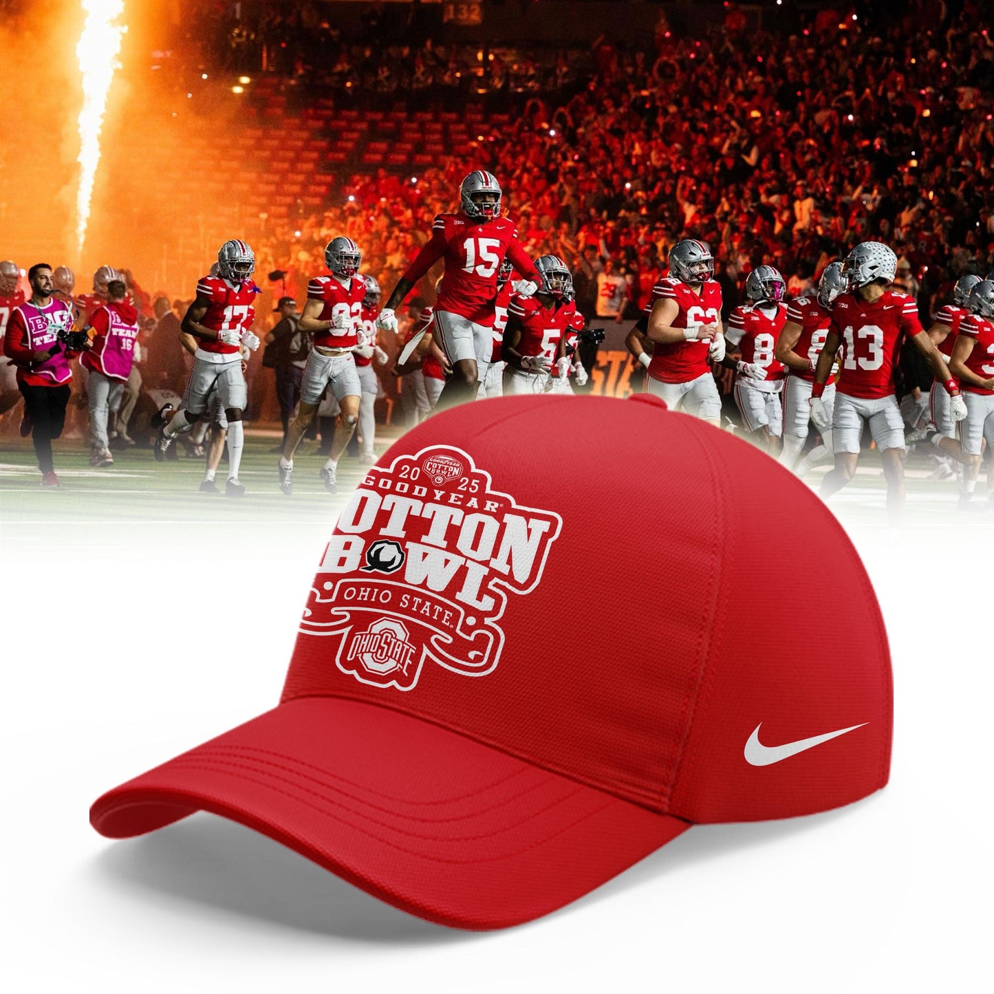 Ohio State Buckeyes 2026 Goodyear Cotton Bowl Limited Sweatshirt