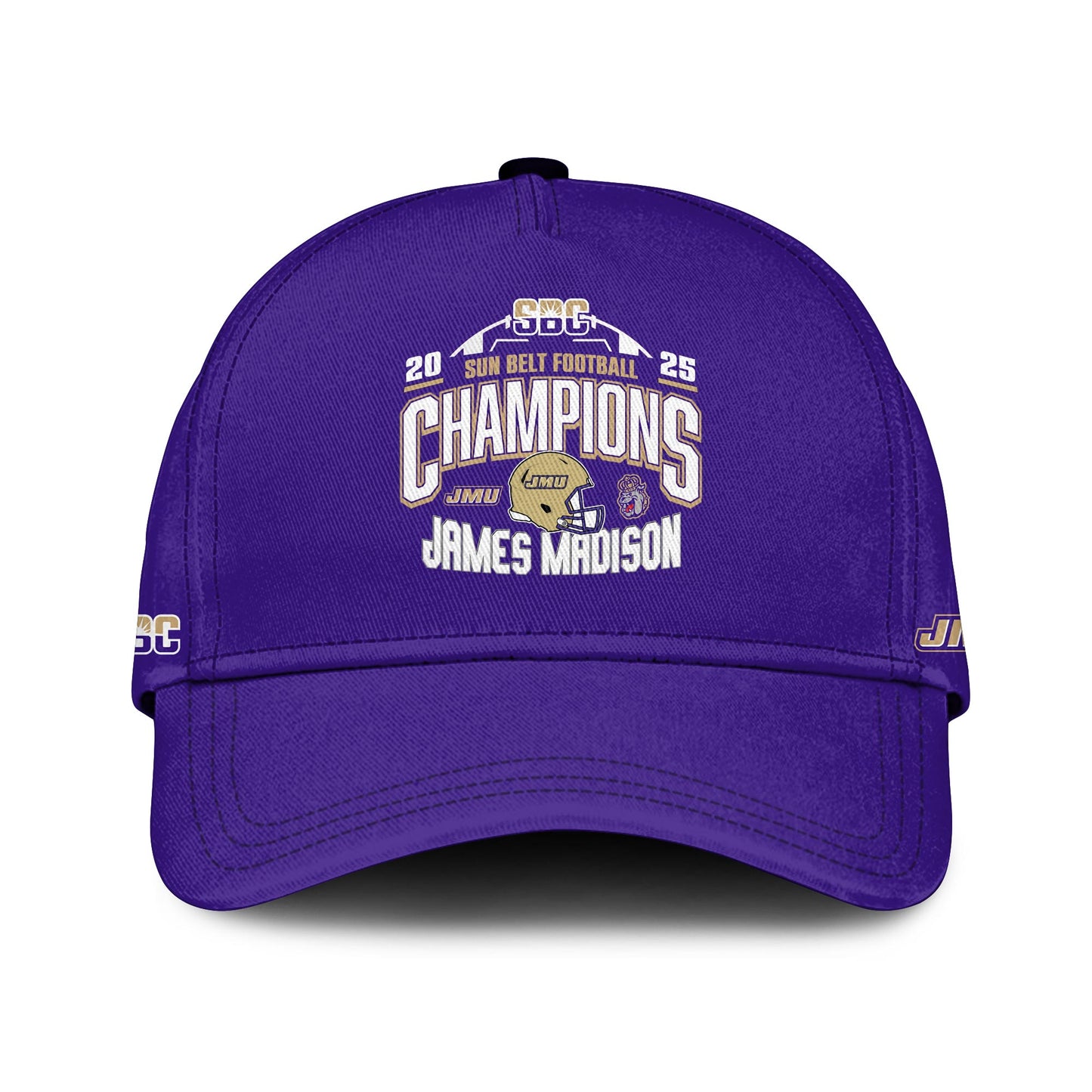 JMU 2025 Sun Belt Football Champions T-Shirt Limited Edition