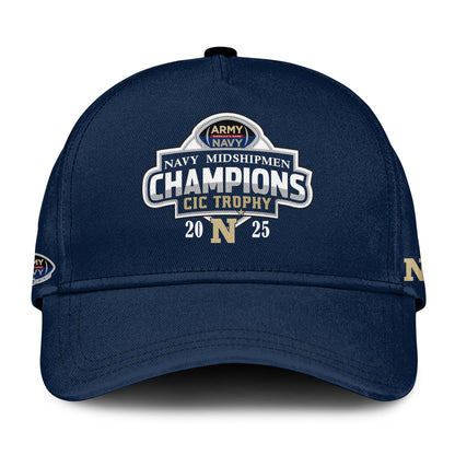 Navy Champions Cic Trophy Limited Edition Tshirt 2025