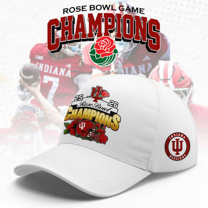 Indiana Hoosiers 2026 Rose Bowl Champions Limited Hoodie