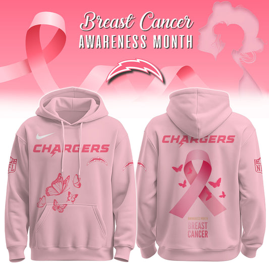 Chargers Breast Cancer Awareness Edition Hoodie