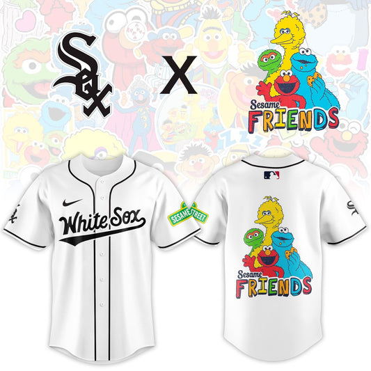 .Chicago White Sox 2025 Sesame Street Night Limited Jersey