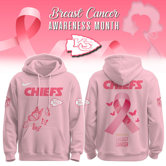 Chiefs Breast Cancer Awareness Edition Hoodie