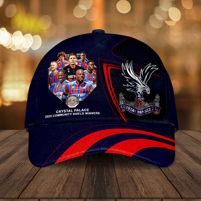 Crystal Palace F.C. FA Community Shield Winners 2025 ZIP Hoodie