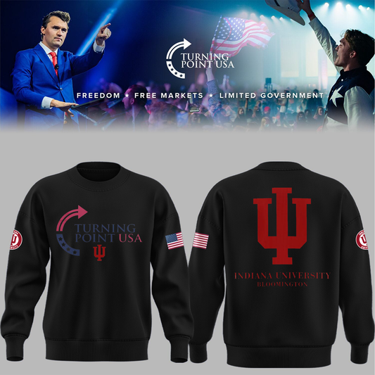 Limited Edition Indiana University x Turning Point USA Sweatshirt