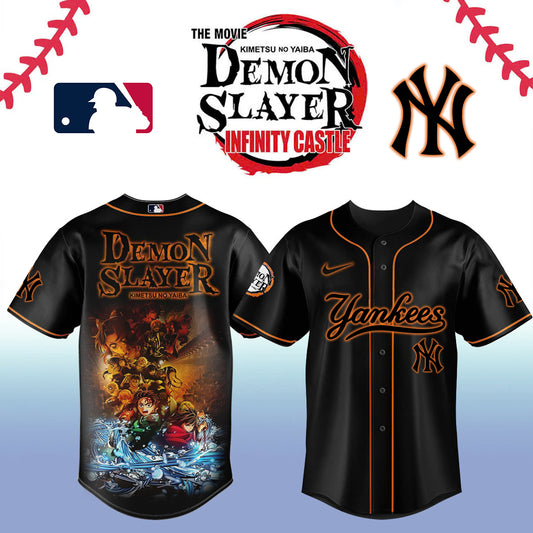 Demon slayer_New York Yankees Baseball Jersey
