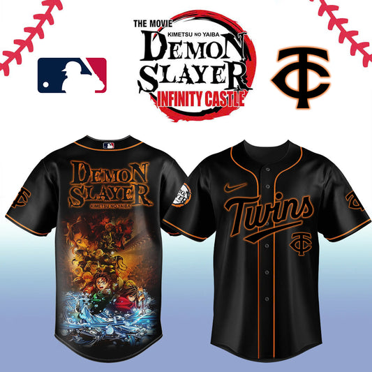 Demon slayer_Minnesota Twins Baseball Jersey