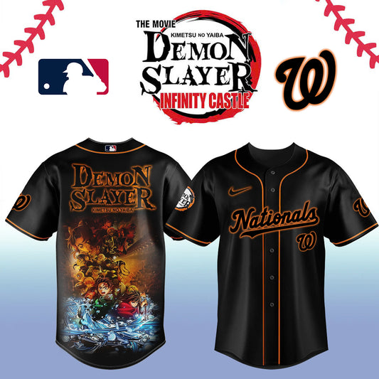 Demon slayer_Washington Nationals Baseball Jersey