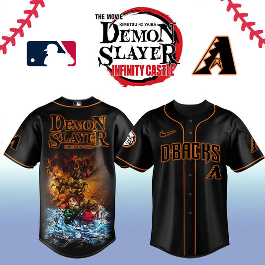 Demon slayer_Arizona Diamondbacks Baseball Jersey