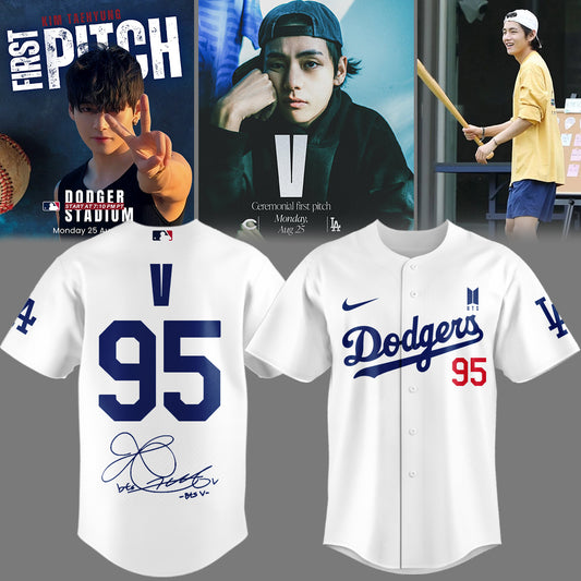 LA Dodgers x V BTS Limited Jersey 2025
