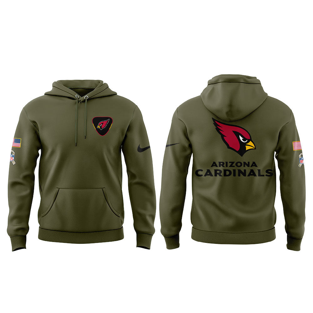 A.Cardinals Salute to Service Limited Edition 2025 Combo Hoodie