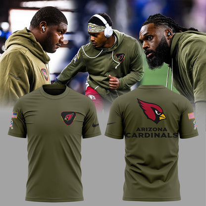 A.Cardinals Salute to Service Limited Edition 2025 Combo Shirt