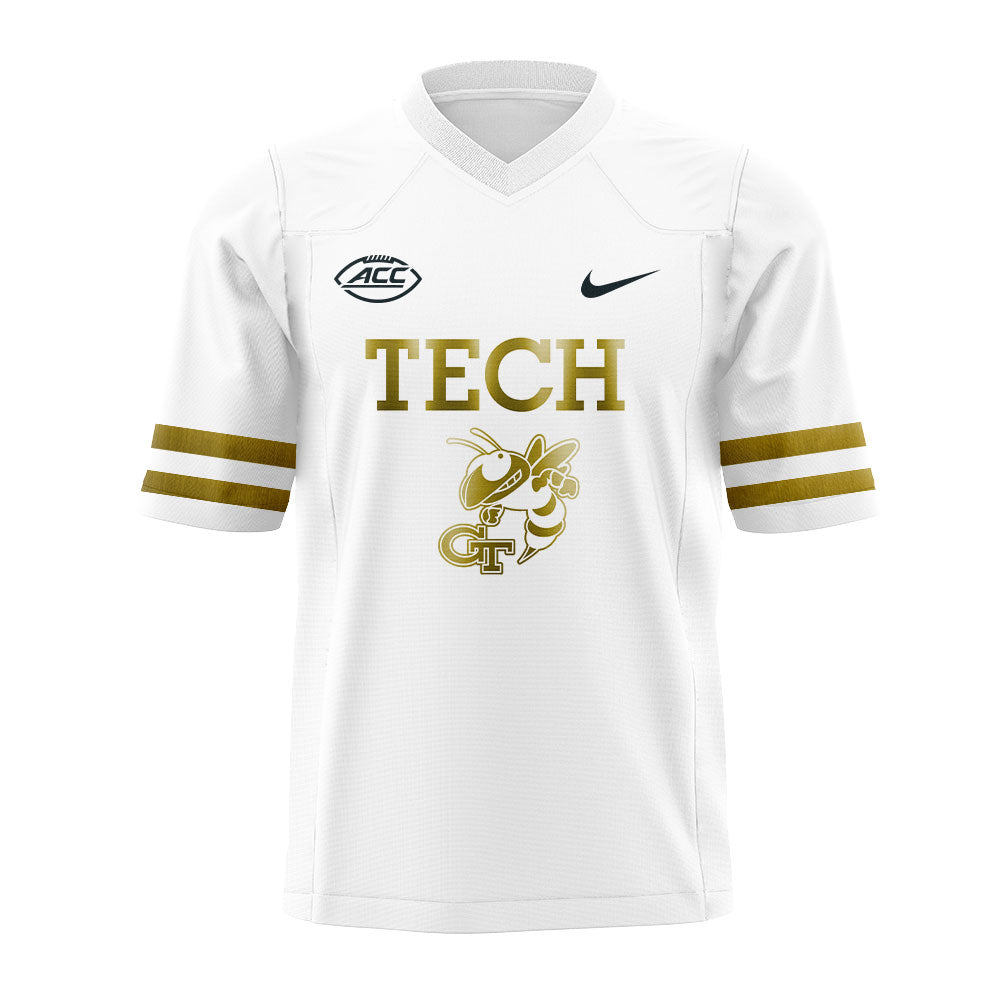 Georgia Tech Football. The look. The Flats. The Buzz Football Jersey Custom Name, Number For Fans