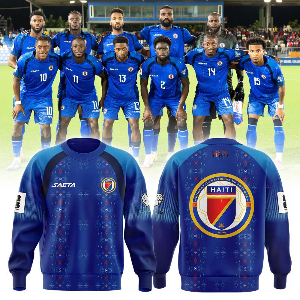 Haïtienne De Football 2026 World Cup Collection Combo Sweatshirt