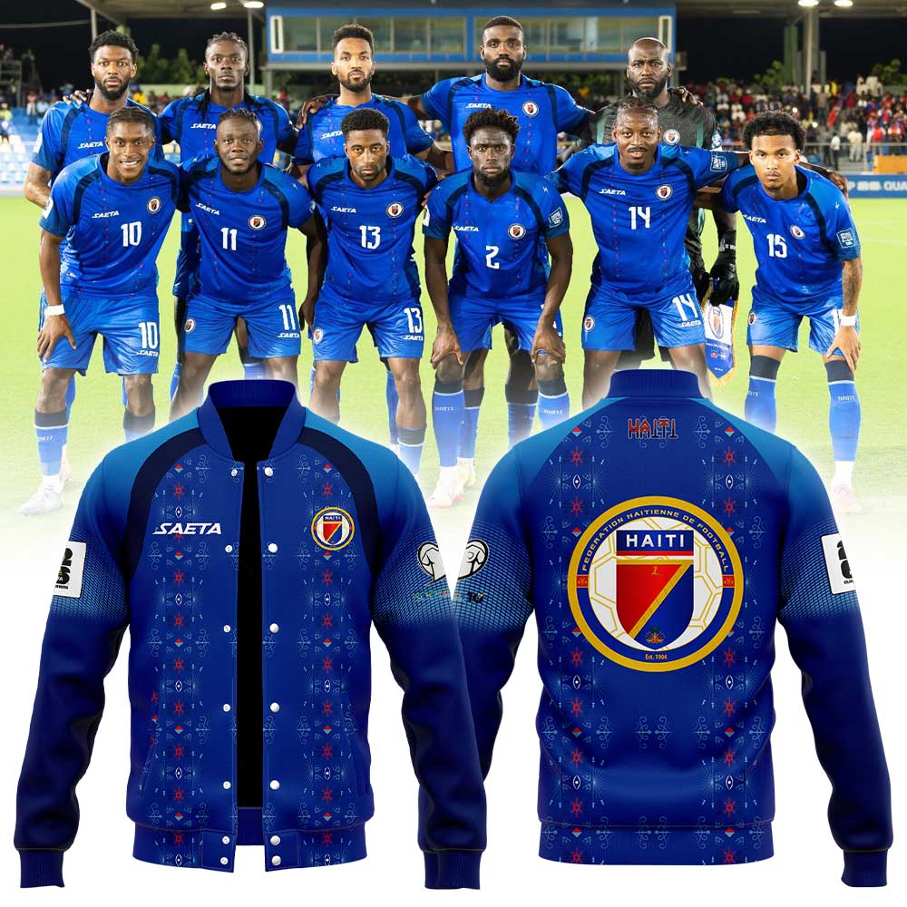 Haïtienne De Football 2026 World Cup Collection Combo Jacket