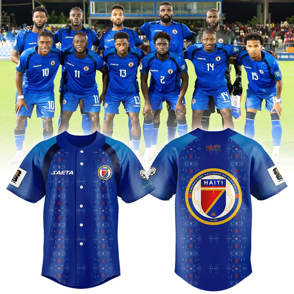 Haïtienne De Football 2026 World Cup Collection Combo Jersey