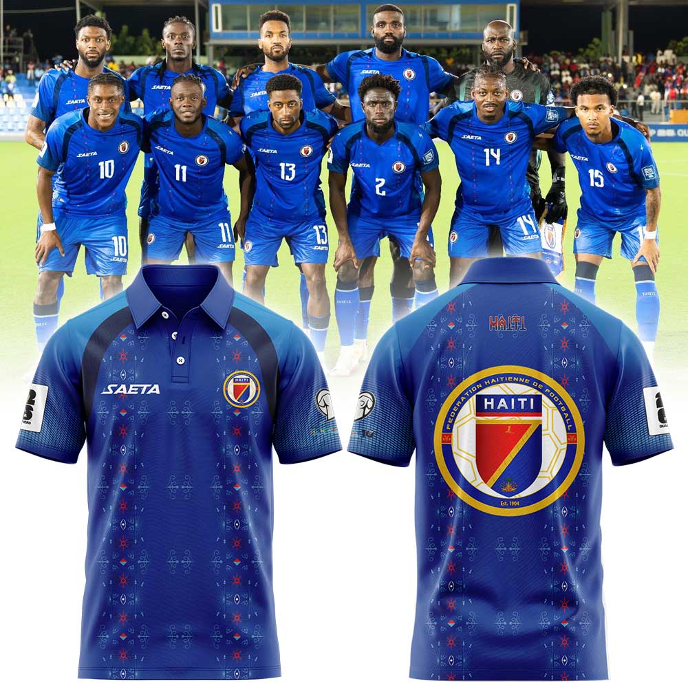 Haïtienne De Football 2026 World Cup Combo Polo