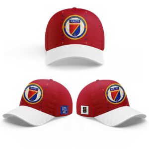 Haïtienne De Football 2026 World Cup Combo Red Shirt Custom Name, Number