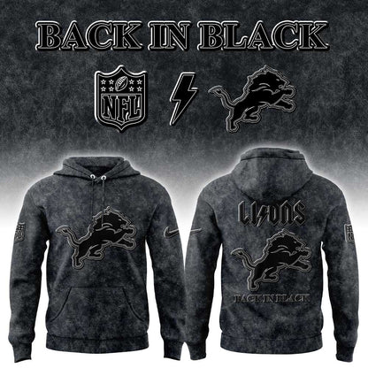 D Lions Back in Black 2025 Combo Hoodie