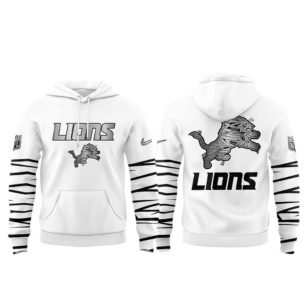 D Lions Mummy Mode Limited Combo Hoodie White
