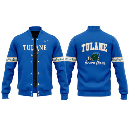 .Tulane Football Our First City Edition Uniform 2025 Combo Jacket