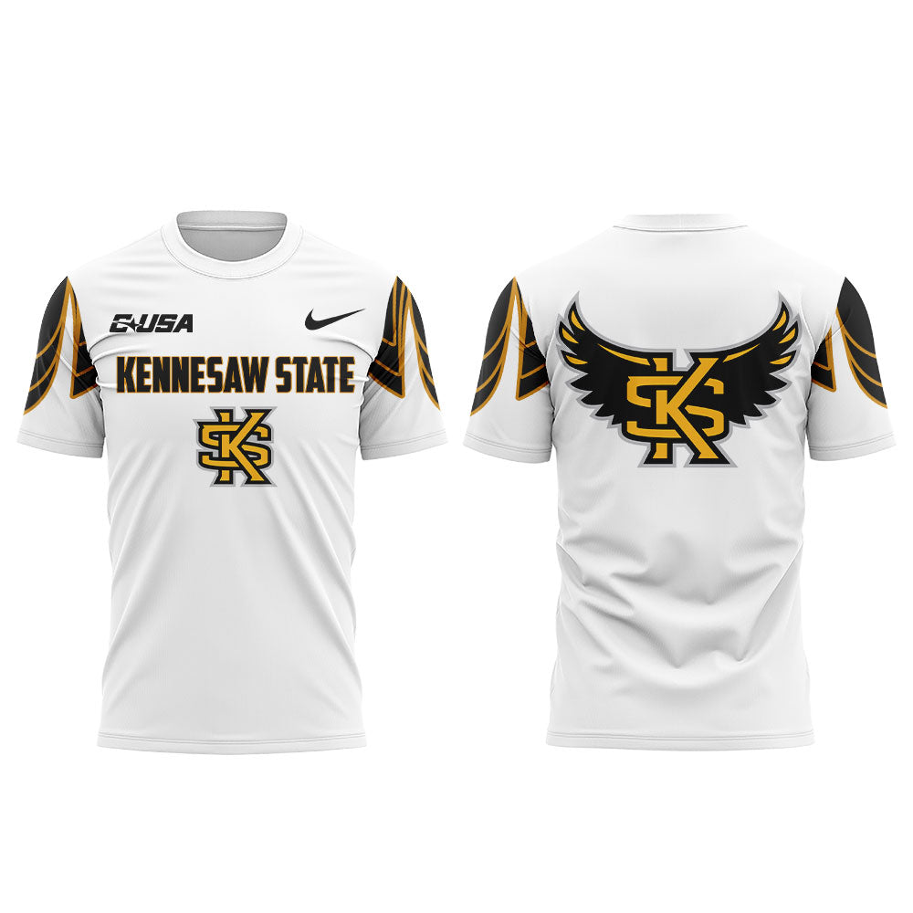 .Kennesaw State Football Team’s Next Uniforms 2025 Combo Shirt