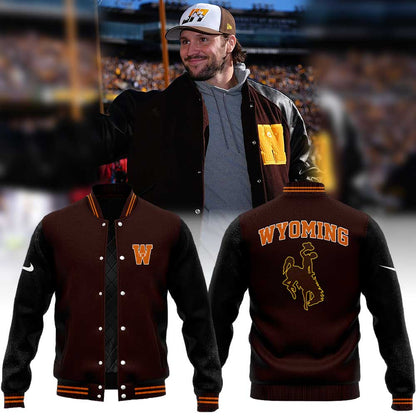 Wyoming Cowboy Football Josh Allen Once a Poke, always a Poke Combo Jacket