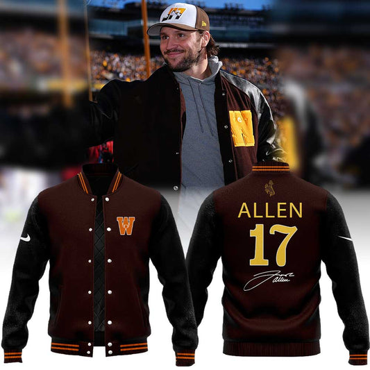 Wyoming Cowboy Football Josh Allen Once a Poke, always a Poke V2 Combo Jacket