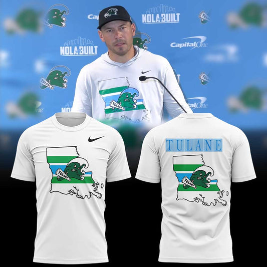 . Tulane Football x Jon Sumrall Coach Combo Shirt