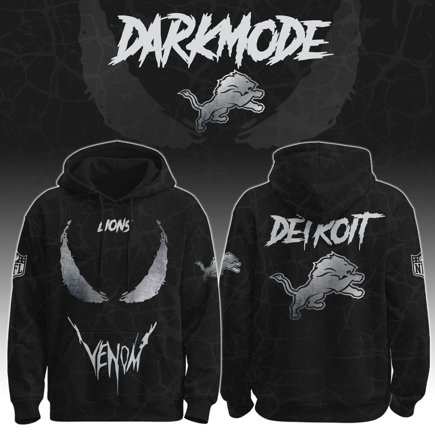 Lions x Venom Darkness Hoodie