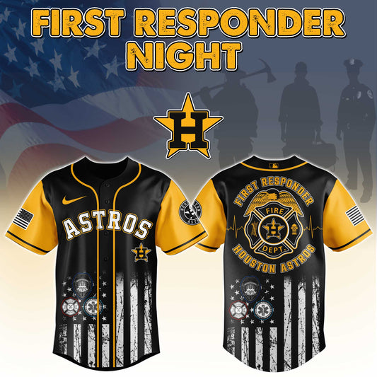 Houston Astros MLB x First Responders Night Jersey Limited Edition