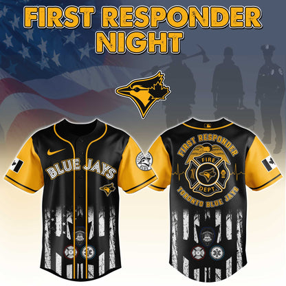 Toronto Blue Jays MLB x First Responders Night Jersey Limited Edition