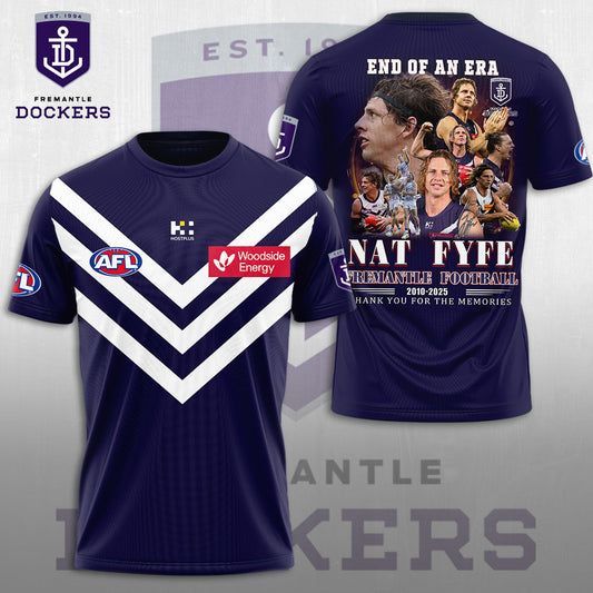 Fremantle Football Club x Nat Fyfe 3D T-Shirt