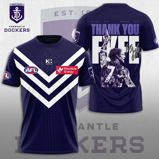 Fremantle Football Club x Nat Fyfe 3D T-Shirt