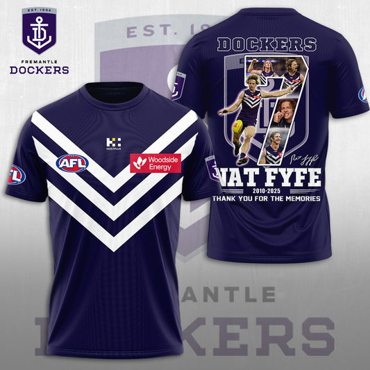 Fremantle Football Club x Nat Fyfe 3D T-Shirt