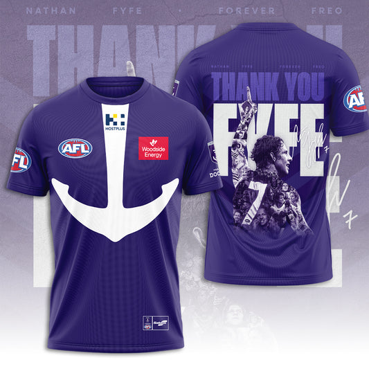 Fremantle Football Club x Nat Fyfe 3D T-Shirt