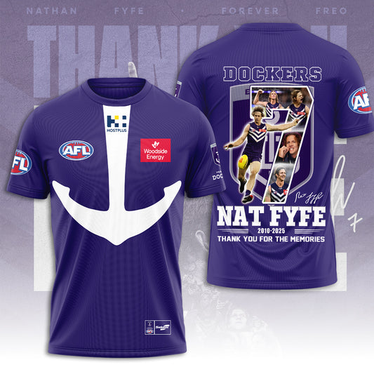 Fremantle Football Club x Nat Fyfe 3D T-Shirt