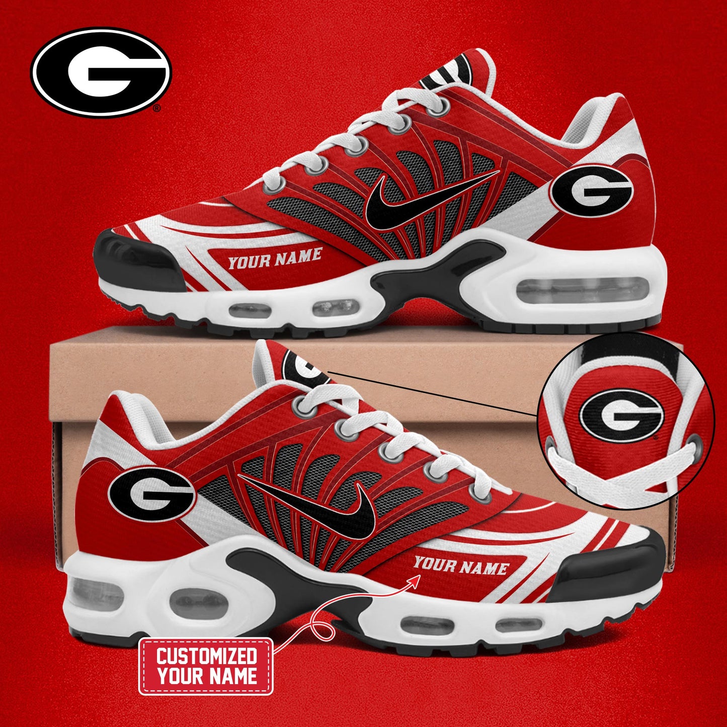 _ Georgia Bulldogs Special Edition 2025 New Shoes